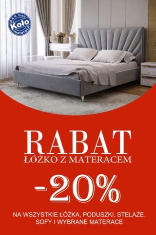 Rabat -20% w salonie OTO MATERACE!