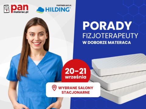 Pan Materac – porady fizjoterapeuty