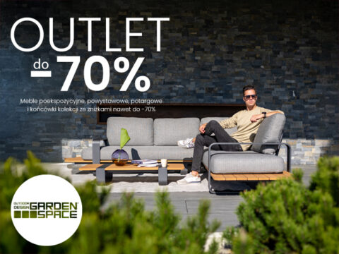 Wyprzedaż OUTLET do -70% w Garden Space! 