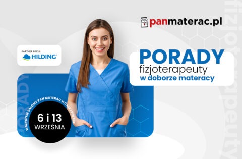 Zadbaj o zdrowy sen – bezpłatne konsultacje z fizjoterapeutą w Pan Materac